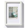 walther design Bianco 30 x 45 cm Vero Vetro Cornice in Legno di Stoccolma EA045W