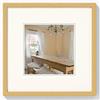 walther design oro 15 x 15 cm Cornice in legno Peperoni BP150G