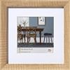 walther design Rovere Chiaro 30 x 30 cm con passe-partout, Cornice in Legno Fiorito EF330E