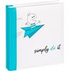 walther design Album fotografico per bambini, Little Explorer Boy, 26x25 cm, blu, FA-277-1
