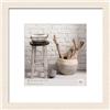 walther design Cornice Bianco Crema 40 x 40 cm Home Cornice in Legno HO440W