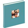 walther design Album Fotografico Verde Petrolio 30 x 30 cm con Ritaglio Copertina, Fun FA-208-K