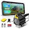 Chasing Canfish CF1 - Kit fotocamera per pesca subacquea, video portatile Full HD 1080p, controllo remoto tramite app, osservazione in tempo reale, fotocamera da pesca