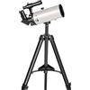 SARBLUE Mak70 telescopio Maksutov-Cassegrain per adulti e bambini, f=1000 mm, obiettivo 70 mm, telescopio astronomico principianti con treppiede gimbal slow motion