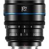 SIRUI Night Walker 75mm T1.2 Obiettivo Cine Formato S35, Grandangolo a Fuoco Manuale con Ampia Apertura, per Fotocamere L-Mount, Compatibile con S5II, S5IIX, BS1H, fp L, fp, SL3, SL2-S(MS75L, Nero)