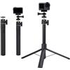 OURHZTB Treppiede per selfie da 150 cm per DJI Osmo Action 6/Osmo Nano, treppiede espandibile con impugnatura compatibile con accessori per fotocamera Insta360 X5/X4/X3, asta di prolunga