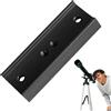 Generic Supporto telescopico a coda di rondine - Supporto per piastra a coda di rondine | Piastra di montaggio a coda di rondine da 1/4 | Supporto per telescopio equatoriale in metallo da 108 mm |