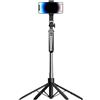 Generico Selfie Stick Tripod - 71 Inch Four Leg Support Extendable Phone Holder, Travel Camera Stand for Recording Video Picture Vlogging Live Streaming, Photography Outdoor Indoor Use