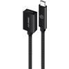 ALOGIC MU31CC-EXT-050BLK cavo USB 0,5 m USB 3.2 Gen 2 (3.1 Gen 2) USB C Nero