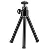 Hama - Mini Treppiedi, 14-21 cm, 124 g, testa 3D, gambe in 2 sezioni, nero