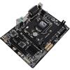 Walmeck SCHEDA MADRE GAMING DI RICAMBIO CON SLOT MEMORIA DDR3 PER LGA 1150 CORE I7, COSTRUZIONE PC VERSATILE