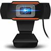 SHENGXINA HD 1080P. Webcam mini computer. Pc WebCamera con telecamere girevoli for microfono for la trasmissione in diretta Videocamera for la conferenza Webcam pc(480P)