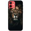 MUTOUREN Cover per iPhone 12/iPhone 12 Pro Custodia in Silicone TPU Trasparenti Ultra Sottile Antigraffio Antiurto Protettivo Case con Pellicola Proteggi Schermo, Tigre