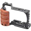 FHGSPQWM Foto Camera Cage Video per ZV-E10 Riprese per Vlogger Content Creator Must Have per Case Copertura di Sicurezza Maniglia Grip Protector Accessori