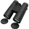 Xtahdge Binocolo portatile, ingrandimento 10x, binocolo potente, sport all'aria aperta, caccia, viaggi, barca, birdwatching, telescopio impermeabile, obiettivo da 42 mm, grande apertura
