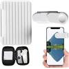 Gazocua Reflex Shot Clip, riflettore per selfie 8,5 x 13 x 3,5 cm, regolabile, creativo, per smartphone e fotocamera, set di clip riflettenti, per video, fotografi, vlogger