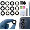 LNONLS 6 Pz OEM Galaxy A16 5G Posteriore Fotocamera Posteriore Vetro Lente di Ricambio per Samsung A16 4G Fotocamera Posteriore Vetro con Adesivo Preinstallato e Kit di Riparazione SM-A166M/DS