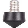 Generic Universale Antiscivolo Piedino In Gomma Spike per Treppiede Monopiede 3 8 Pollice Vite di Montaggio Adatto Benro Gitzo Manfrotto