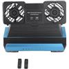 Kavolet Docking Station 9 in 1 per Steam Deck Interfaccia Multimediale USB C HD RGB 4K 60Hz Gigabit Ethernet Dock per Console di Gioco Portatile con Doppia Ventola di Raffreddamento
