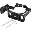 ZCZDHNA Impianto di perforazione per gabbia per fotocamera in lega di alluminio con pattino freddo per parti della fotocamera A6000 A6100 6000 6500