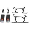 HEBEOT Per DJI Mini 5 Pro treppiede aumentato con doppie luci di navigazione notturna luminosità regolabile USB C ricaricabile batteria 300mAh 3 a 6 ore illuminazione materiale ABS eleva d