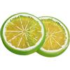 GMBYLBY Set fette limone finte per decorazioni nozze e accessori per studio fotografico Decorazione realistica fette limone