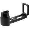 Generico Vertical L Digitare la staffa del treppiede del treppiede QR. Plate Base Grip Grip Fit for Fujifilm Fuji X-E1 X-E2 XE2 XE1 Portaformatore