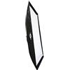 DYNASUN Softbox BOW40200 - Panca luminosa professionale, 40 x 200 cm, con adattatore Bowens, colore: Nero
