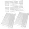 LIGIGWASH Buste per Negativi 10 Pezzi in PE Trasparente con Tasche Multiple | Raccoglitore e Flusso Fotografico, Organizzazione Ordinata di Strisce e Diapositive, Formato Archivio