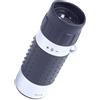Gadpiparty Telescopio Monoculare Misurazione Rapida della Distanza Telemetro Preciso, 7x18, Portatile, in Plastico Bianco, per Golf All'aperto