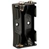 Perel Interruttore per 2 batterie AA (LR6), con contatti a pressione.