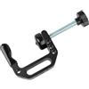 Generico Compatibile con morsetto a C Supporto for monitor regolabile Supporto for clip a coda di rondine a sgancio rapido 75x75 100x100 Schermo LCD da 13-32 pollici(C Clamp)
