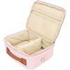 GOWENIC Borsa per Fotocamera per CP910 1200 1300 DSLR, Tessuto, EVA, Velluto SLR Custodia per Fotocamera DSLR in Tela, Borsa da Viaggio da Campeggio Portatile con Ampia Apertura e 2 (PINK)
