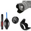 AFGRAPHIC Accessori di base della macchina fotografica Bundle Set 40.5mm paraluce, copriobiettivo, penna di pulizia per Sony Alpha A6100, A6000, A5100, A5000 con Sony E PZ 16-50mm f/3.5-5.6 OSS Lens