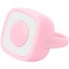 Hosie Telecomando Ad Anello, Anello di Scorrimento a Basso Consumo Energetico ABS e Silicone 10h per Otturatore della Fotocamera (Rosa)