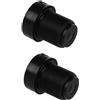 BRIUERG 2X 1/3 CCTV 2.8mm Lens Nero per CCD Security Box Camera
