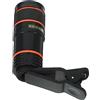 Uonlytech Obiettivo per Smartphone Clip Obiettivo Macro Grandangolare ad Alta Definizione Leggero Buona Qualità per Telefoni Cellulari Fotocamera Posteriore