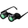 Silriku Binocolo portatile Hands Free Binocolo Telescopio Zoom 10X Occhiali per Pesca Esterna Bird Watching