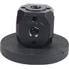 FEICHAO Adattatore di aspirazione magnetico multi-foro Montaggio anti-inversione Staffa di posizionamento foro per vite per fotocamera SLR Accessori di collegamento gabbia