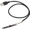 Tanant Modulo Fotocamera da 1 MP Immagine Chiara 66 Gradi 2,8 Mm Messa a Fuoco Fissa Modulo Fotocamera USB Scheda Webcam USB 2.0 con Cavo USB