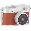 Topiky Fotocamera Digitale Vintage 2K FHD Videocamera 2MP Compatta Piccola Fotocamera 1.47 Pollici Schermo a Colori Luce LED di Riempimento Mini Portatile per Studenti (BROWN)