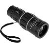 Generic Monocolo portatile Telescopio portatile 16 X 52 Binocolo monoculare ad alta potenza Oculare teatrale per campeggio Telescopio esterno per birdwatching adulto Viaggi all'aperto