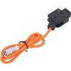 Plyisty Cavo di Alimentazione D Tap, Cavo Prolungato da 60 Cm con Interfaccia di Alimentazione a 2 Pin, Indicatore Luminoso, Interfaccia D Tap Ruotabile a 180 °, per Fotocamera Bmpcc 4k 6k