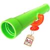 h2i Torre da Gioco e Casetta Telescopica | Cannocchiale per Bambini in Plastica Resistente alle Intemperie | Senza Ingrandimento Ottico | Cannocchiale per Bambini | Verde