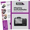 dipos 2x Pellicola Protettiva trasparente per Sony Cyber-Shot DSC-RX10 IV
