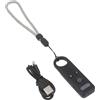 ReachMall Telecomando per Insta360 X5, otturatore wireless compatto per action camera, materiale ABS, nero