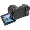 KAKAKE Fotocamera Digitale Compatta 5K 72MP Wireless Zoom Ottico 12X Fotocamera per Vlogging con Messa a Fuoco Automatica per Riprese da Diverse Angolazioni con Touchscreen IPS, Tipo Sensore ABS