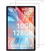Generic 2 confezioni di pellicole protettive per tablet Ainmel 107 da 10, in vetro temperato, HD, trasparenti, infrangibili, antigraffio, antiriflesso, senza bolle