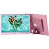 HaDLaM Cornice digitale, Cornice digitale da 15,4 pollici 1280x800 ad alta risoluzione 16: 9 FHD IPS Schermo Cornici digitali Supporto a 4 colori Ingresso HDMI Riproduzione video HD 1080P (Oro rosa 15 polli