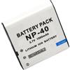 TYRLBDXS Batteria agli ioni di litio for fotocamera, 3,7 V/1500 mAh, compatibile con Casio NP-40 CNP-40 NP-40DBA NP-40DCA(6000mah)